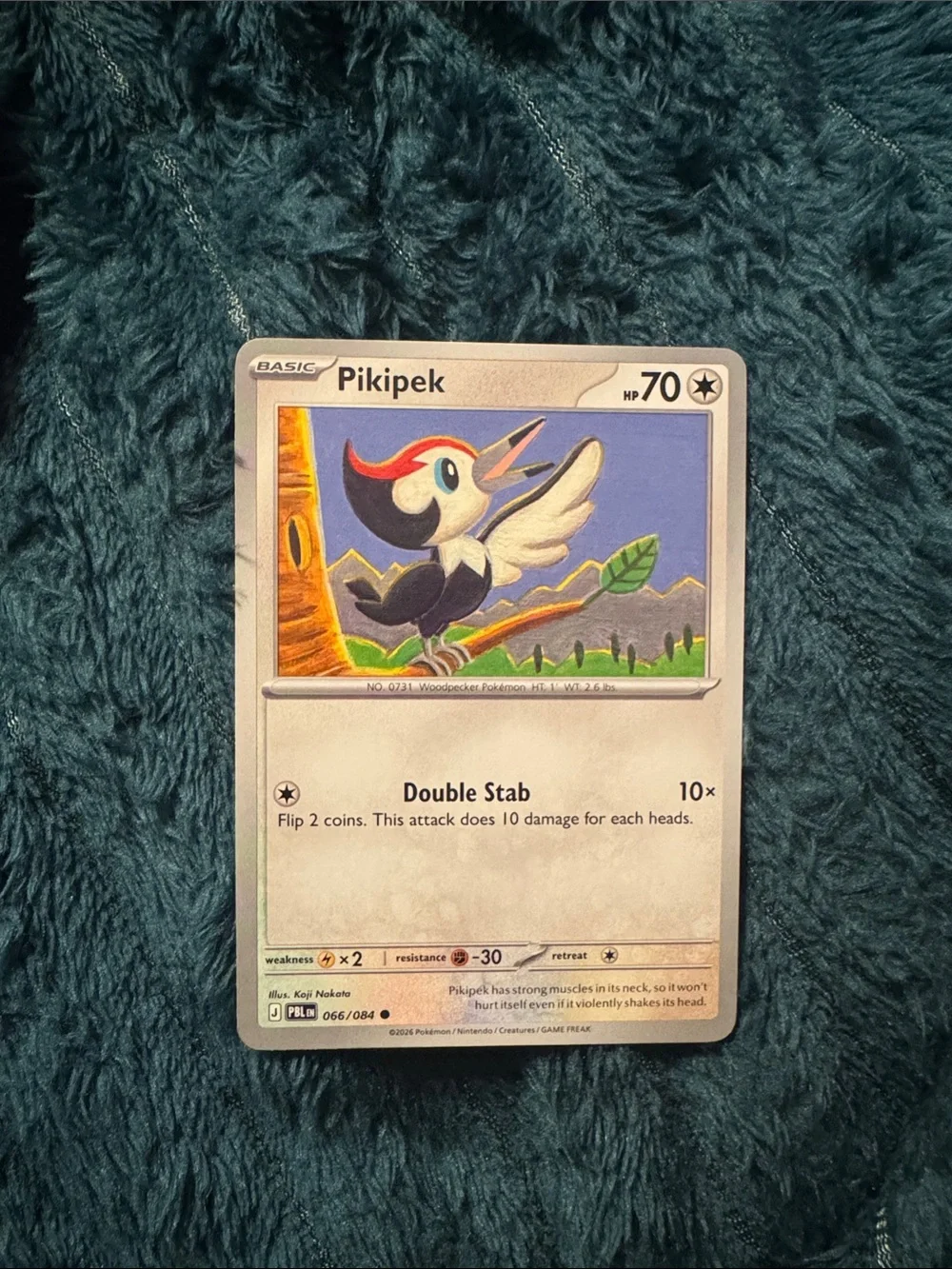 Pikipek Pokemon Card